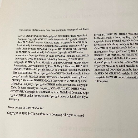 My Treasured Tales Stories Fables Nursery Rhymes Barbara Simons Ruth Rooney - Picture 11 of 16